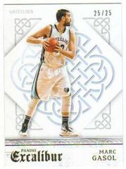Marc Gasol [Gold] Basketball Cards 2015 Panini Excalibur Prices