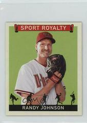Randy Johnson #SR-RJ Baseball Cards 2007 Upper Deck Goudey Sport Royalty Prices