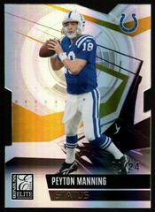 Peyton Manning [Status Gold] #43 Football Cards 2006 Panini Donruss Elite Prices
