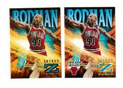 Dennis Rodman [Z Cling] #14 Basketball Cards 1996 Skybox Z Force Prices