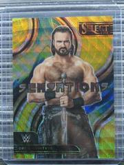 Drew McIntyre [Gold Wave] #7 Wrestling Cards 2023 Panini Select WWE Sensations Prices