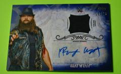 Bray Wyatt [Silver Autograph] #UAR-BW Wrestling Cards 2016 Topps WWE Undisputed Relics Prices