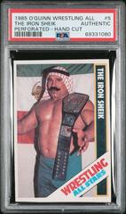 The Iron Sheik #5 Wrestling Cards 1985 Wrestling All Stars Prices