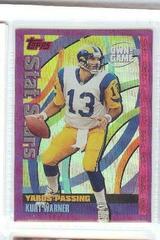 Kurt Warner Football Cards 2000 Topps Own the Game Prices