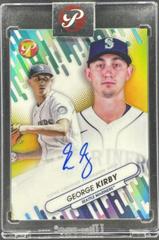 George Kirby [Gold] #FFA-GK Baseball Cards 2023 Topps Pristine Fresh Faces Autographs Prices