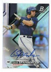 Chad Spanberger [Autograph] #TOP-39 Baseball Cards 2019 Bowman Platinum Top Prospects Prices