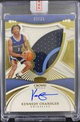 Kennedy Chandler [Prime] #111 Basketball Cards 2022 Panini Crown Royale Prices