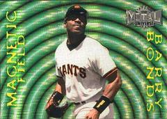 Barry Bonds #3 Baseball Cards 1997 Metal Universe Magnetic Field Prices