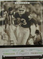 Andre Reed [Timeless Tributes Silver] #272 Football Cards 2006 Panini Donruss Classics Prices
