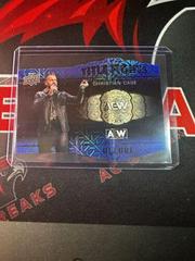 Christian Cage [Blue] Wrestling Cards 2022 Upper Deck Allure AEW Title Fights Prices