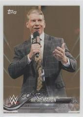 Mr. McMahon [Bronze] #63 Wrestling Cards 2018 Topps WWE Prices