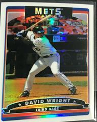 David Wright [Refractor] Baseball Cards 2006 Topps Chrome Prices