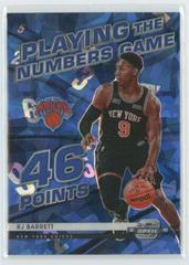 RJ Barrett [Blue Ice] #16 Basketball Cards 2021 Panini Contenders Optic Playing the Numbers Game Prices