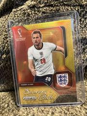 Harry Kane [Gold] Soccer Cards 2022 Panini Prizm World Cup Scorers Club Prices