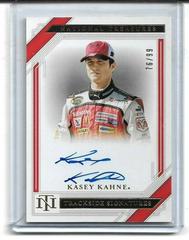 Kasey Kahne #TS-KK Racing Cards 2021 Panini National Treasures NASCAR Trackside Signatures Prices