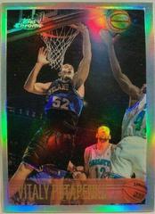 Vitaly Potapenko [Refractor] Basketball Cards 1996 Topps Chrome Prices
