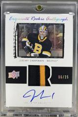 Jeremy Swayman [Gold] Hockey Cards 2021 Upper Deck Ice Exquisite Collection Rookie Signatures Prices