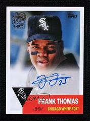 Frank Thomas #53FF-FT Baseball Cards 2022 Topps Archives 1953 Fan Favorites Autographs Prices