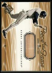 Kenny Lofton #KL Baseball Cards 2001 SP Game Bat Piece of the Game Prices