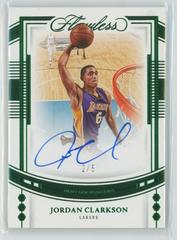Jordan Clarkson [Emerald] #27 Basketball Cards 2022 Panini Flawless Draft Gem Signature Prices