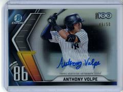 Anthony Volpe [Autograph] #BTP-86 Baseball Cards 2022 Bowman Scouts' Top 100 Prices