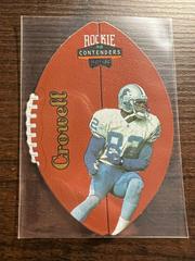 Germane Crowell [Gold] #27 Football Cards 1998 Playoff Contenders Leather Prices