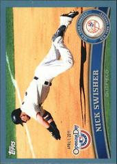 Nick Swisher [Blue] #127 Baseball Cards 2011 Topps Opening Day Prices