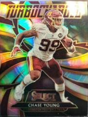 Chase Young [Prizm] #T22 Football Cards 2020 Panini Select Turbocharged Prices
