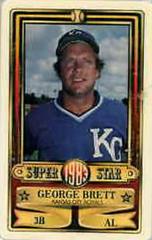 George Brett Baseball Cards 1983 Perma Graphics Super Star Credit Cards Prices
