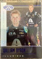 William Byron [Blue] #16 Racing Cards 2020 Panini Chronicles Nascar Illusions Prices