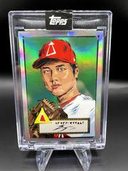 Shohei Ohtani [Rainbow] #A-4 Baseball Cards 2022 Topps X Naturel 1952 Encased Art Prices