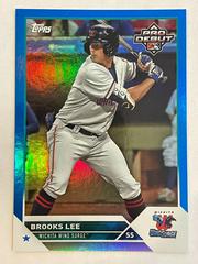 Brooks Lee [Blue] Baseball Cards 2023 Topps Pro Debut Prices