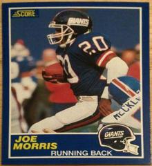 Joe Morris #14 Football Cards 1989 Panini Score Prices