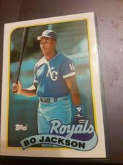 Bo Jackson Baseball Cards 1989 Topps Tiffany Prices