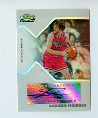 Andres Nocioni [Autograph] #190 Basketball Cards 2004 Finest Prices