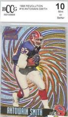 Antowain Smith #16 Football Cards 1998 Pacific Revolution Prices