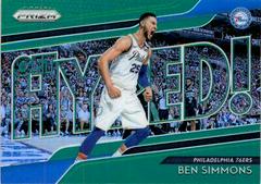 Ben Simmons [Green Prizm] Basketball Cards 2018 Panini Prizm Get Hyped Prices