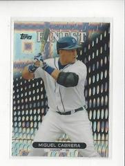 Miguel Cabrera [Xfractor] #70 Baseball Cards 2013 Finest Prices