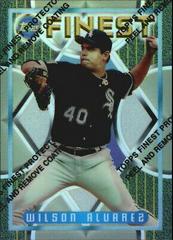 Wilson Alvarez [Refractor] #144 Baseball Cards 1995 Finest Prices