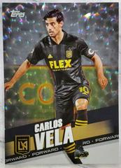 Carlos Vela [Icy White Foil] Soccer Cards 2022 Topps MLS Prices