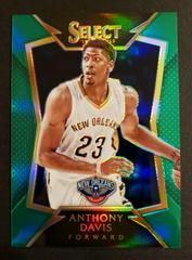 Anthony Davis [Green Prizm] #15 Basketball Cards 2014 Panini Select Prices