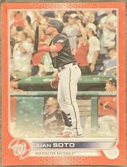 Juan Soto [Red] Baseball Cards 2022 Topps Prices