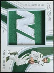 Aaron Rodgers #42 Football Cards 2023 Panini Immaculate Logo Prices