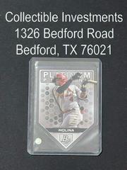 Yadier Molina #PPDC-7 Baseball Cards 2022 Bowman Platinum Plating Die Cuts Prices