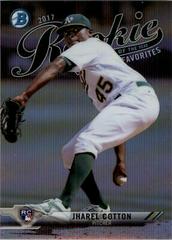 Jharel Cotton [Refractor] #ROYF-15 Baseball Cards 2017 Bowman Rookie of the Year Favorites Prices