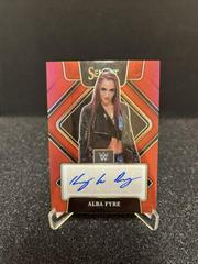 Alba Fyre [Red Prizm] #SG-KLR Wrestling Cards 2022 Panini Select WWE Signatures Prices