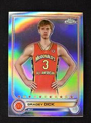Gradey Dick [SP Variation] #16 Basketball Cards 2022 Topps Chrome McDonald's All-American Prices