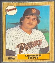 LaMarr Hoyt #275 Baseball Cards 1987 Topps Tiffany Prices