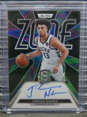 Jordan Nwora [Marble] Basketball Cards 2021 Panini Spectra In The Zone Autographs Prices