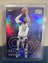 LeBron James [Artist Proof Gold] #5 Basketball Cards 2021 Panini Hoops City Edition Prices